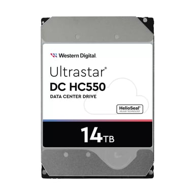 Western Digital Ultrastar DC HC550 disque dur 14 To 7200 tr/min 512 Mo 3.5'' Série ATA III