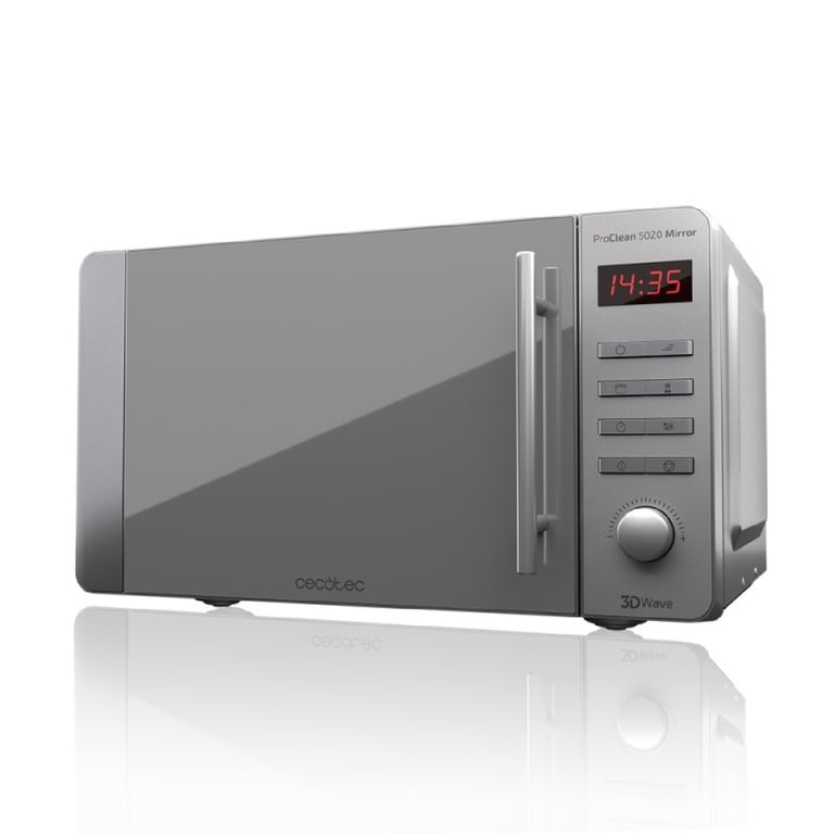 Micro-Ondes Cecotec ProClean 5020 Mirror – 20L, 700W, 8 Programmes, Revêtement Ready2Clean - vue 3