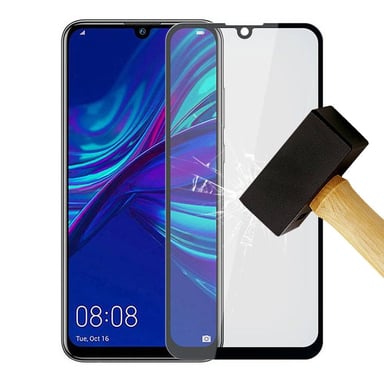Film verre trempé 4D Noir compatible Huawei Honor 10 Lite Honor 20 Lite P Smart 2019
