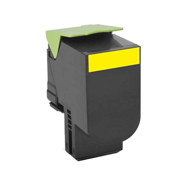 Lexmark Toner 80C20Y0 Jaune 1 000 pages - vue 8