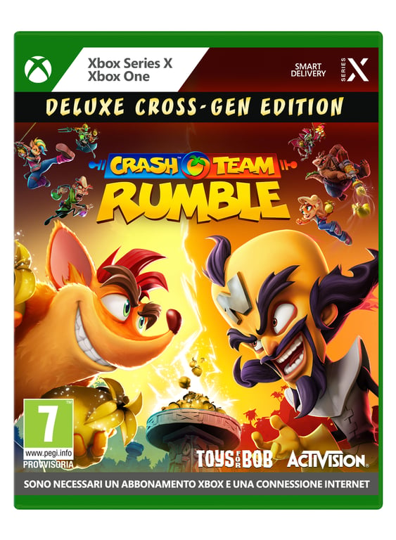 Activision Crash Team Rumble Deluxe Edition Italien Xbox OneXbox Series X Neuf