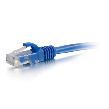 C2G Cable de conexión de red de 3 m Cat6 sin blindaje y con funda (UTP), color azul