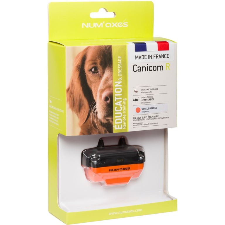 Collier De Dressage NUM'AXES Canicom R – Rechargeable, 3 Modes, Étanche - vue 2