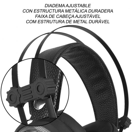 Vendicatori 002 Cuffie Gaming Nere