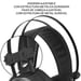 Vendicatori 002 Cuffie Gaming Nere