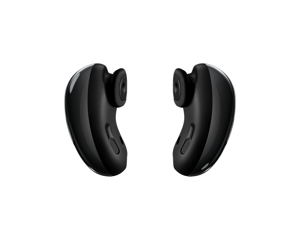 Samsung Écouteurs Bluetooth sans fil Galaxy Buds Live avec réduction du bruit ANC batterie longue durée son par AKG ajustement confortable version allemande chrome - vue 3