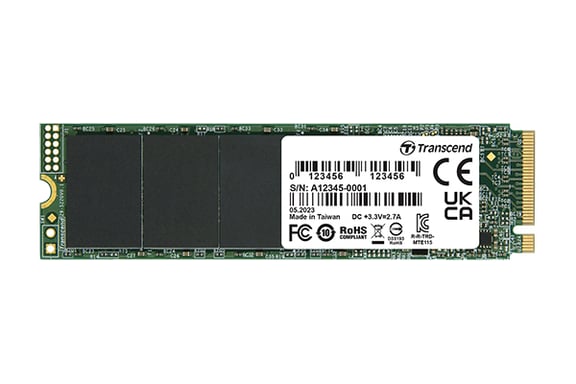 Transcend 115S 500 Go M.2 PCI Express 3.0 NVMe 3D NAND