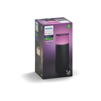 Philips Hue CALLA Bollard PM Kit de extensión 8W Negro - Ambiance Blanco y Color