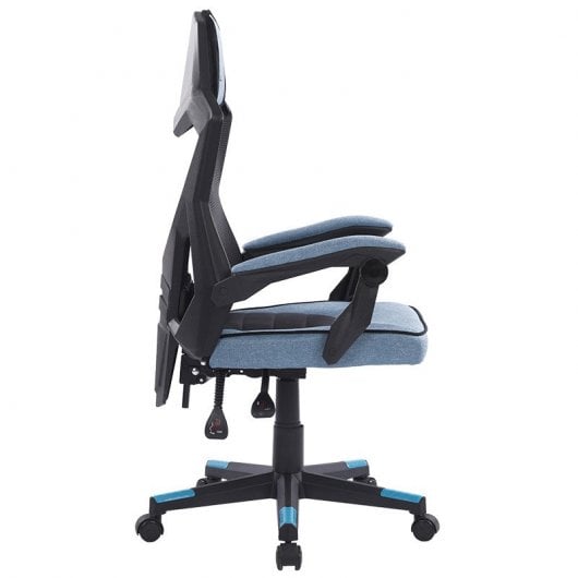 Newskill Chaise de jeu Eros avec maille ergonomique Bleu - vue 4
