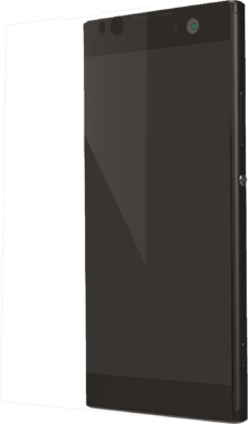 Protector de pantalla de cristal templado (100% cobertura de superficie) para Sony Xperia XA2, Transparente