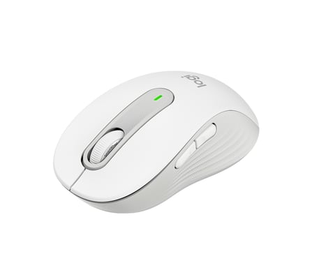 Logitech Signature M650 Ratón inalámbrico RF para diestros + Bluetooth Óptico 2000 DPI