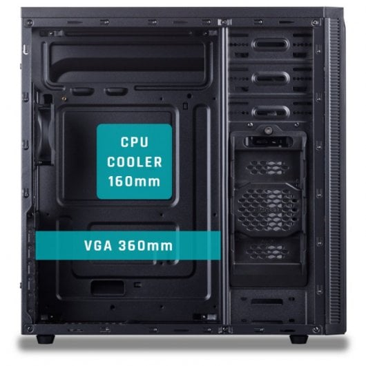 Boîtier ATX semi tour Hiditec KLYP - vue 3