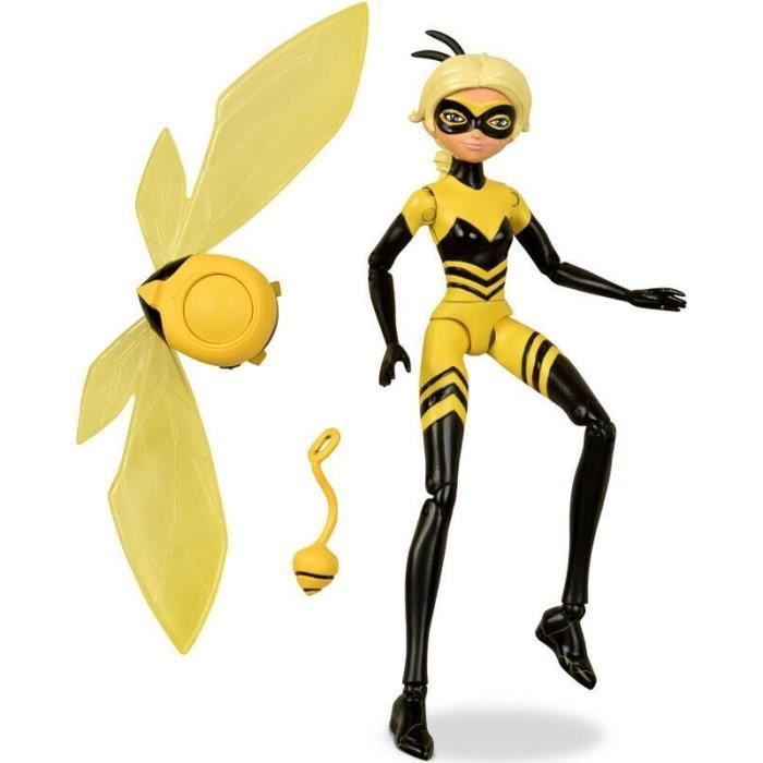 Mini-poupée Queen Bee - MIRACULOUS - 12 cm - Jaune et noir - 4 ans et plus - Neuf