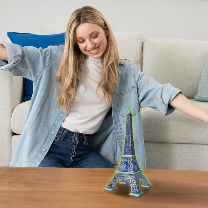 Puzzle 3D Tour Eiffel 50 ans - 216 pièces Ravensburger - Neuf