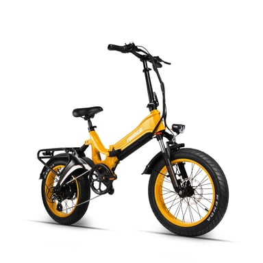 VéLo Électrique MIHOGO NX4.0 | Moteur 750W| Batterie 48v 12.8Ah | Pneus 20 Pouces | Vitesse Max 45 km/h | Autonomie 40 km?Jaune