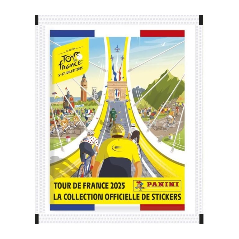 Boîte Panini Tour De France 2025 – 36 Pochettes 180 Stickers - vue 3