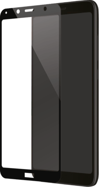 Protector de pantalla de cristal templado (100% cobertura de superficie) para Xiaomi Redmi 7A, Negro