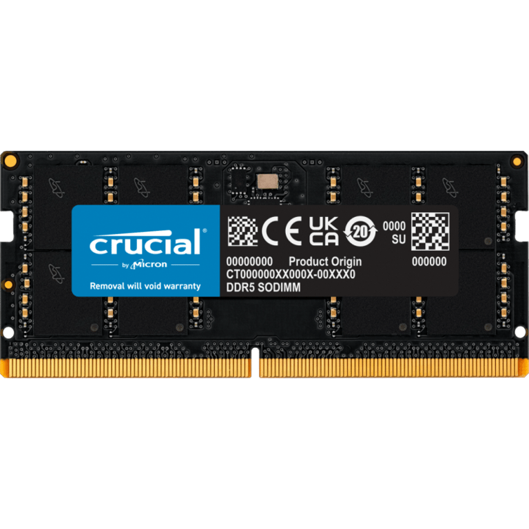 CRUCIAL SODIMM 32G 1x32G DDR5 5600 Neuf