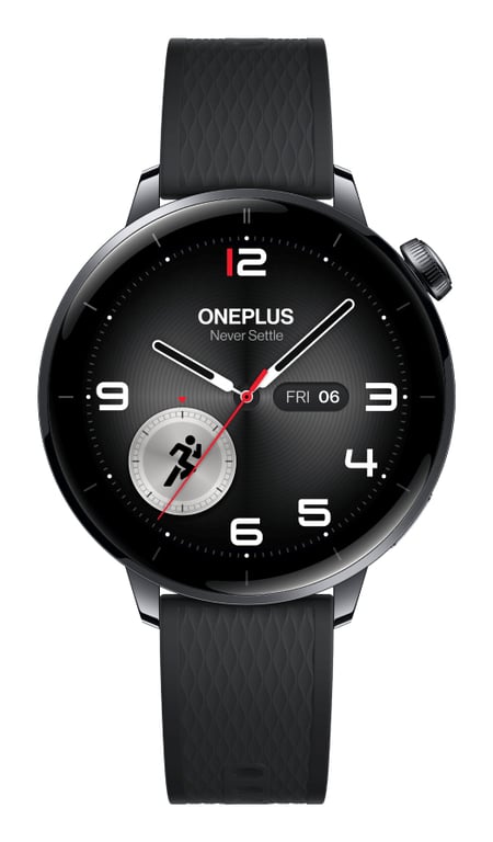 OnePlus Watch 3 43mm Silver Steel - vue 3