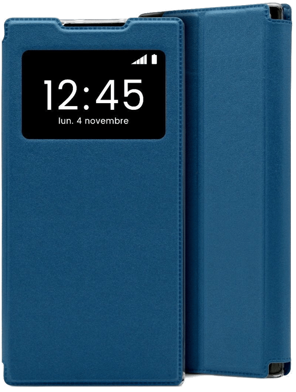 Etui Folio compatible Bleu Xiaomi Mi 9T