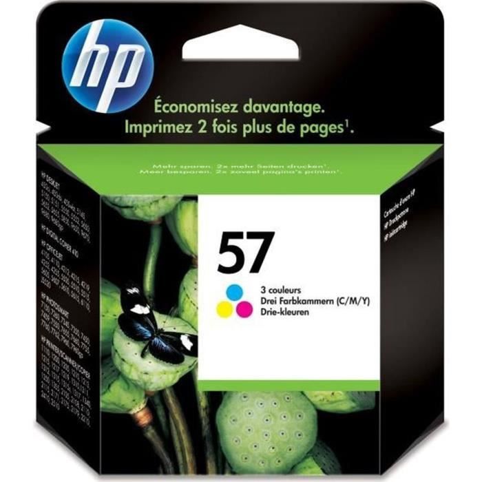 HP 57 Cartouche d'encre trois couleurs authentique C6657AE pour HP PSC 121713111355 - vue 2