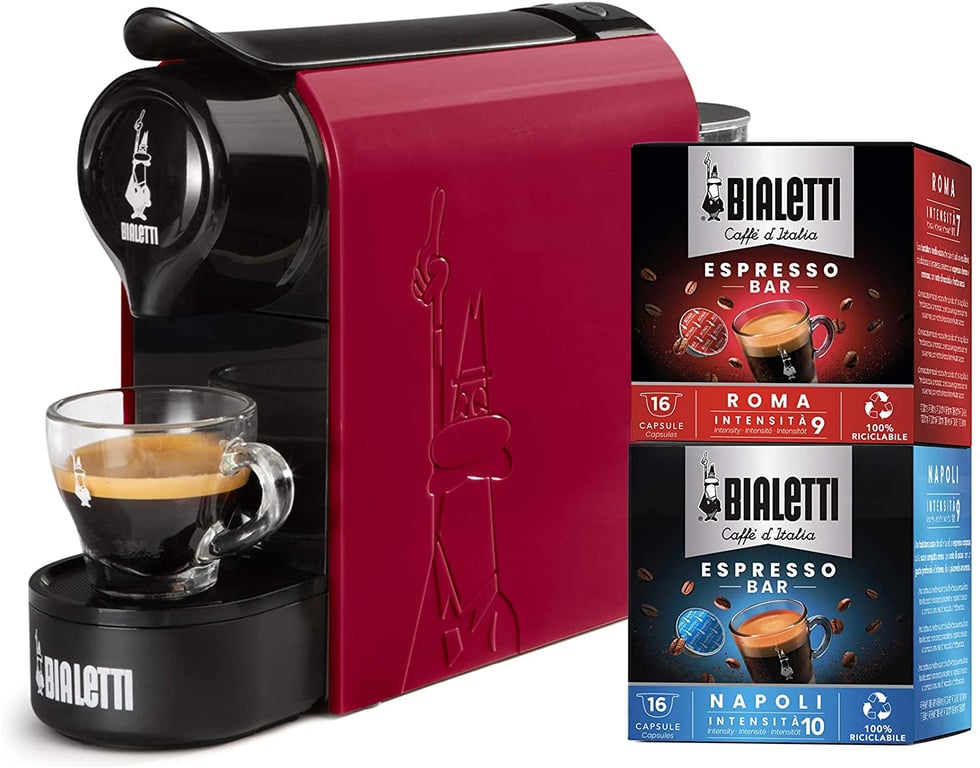 Cafetière À Dosette Bialetti Gioia 098150550/NP – Entièrement Automatique, 0,5 L, 1200 W