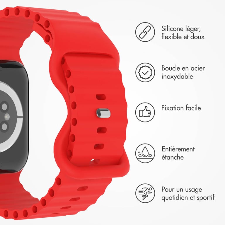 Bracelet imoshion Athletic Silicone 49mm - vue 3