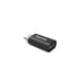 Adaptador de micro USB a Apple Lightning, MFI, negro