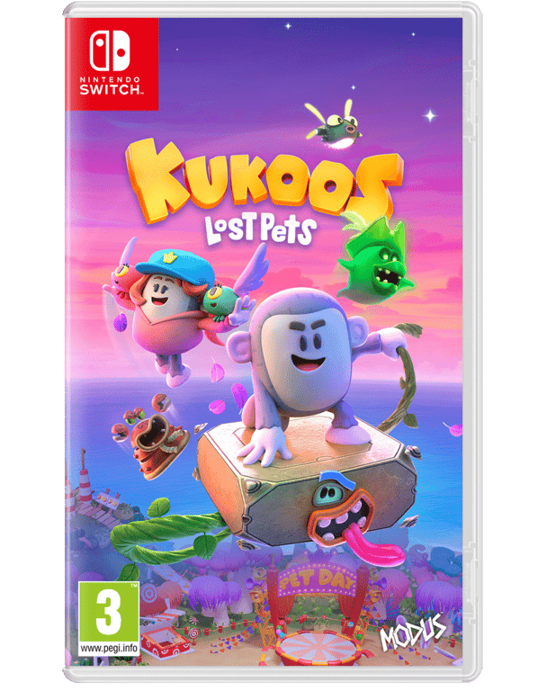 Kukoos Lost Pets Jeu Nintendo Switch Aventure 1 4 joueurs PEGI 3+