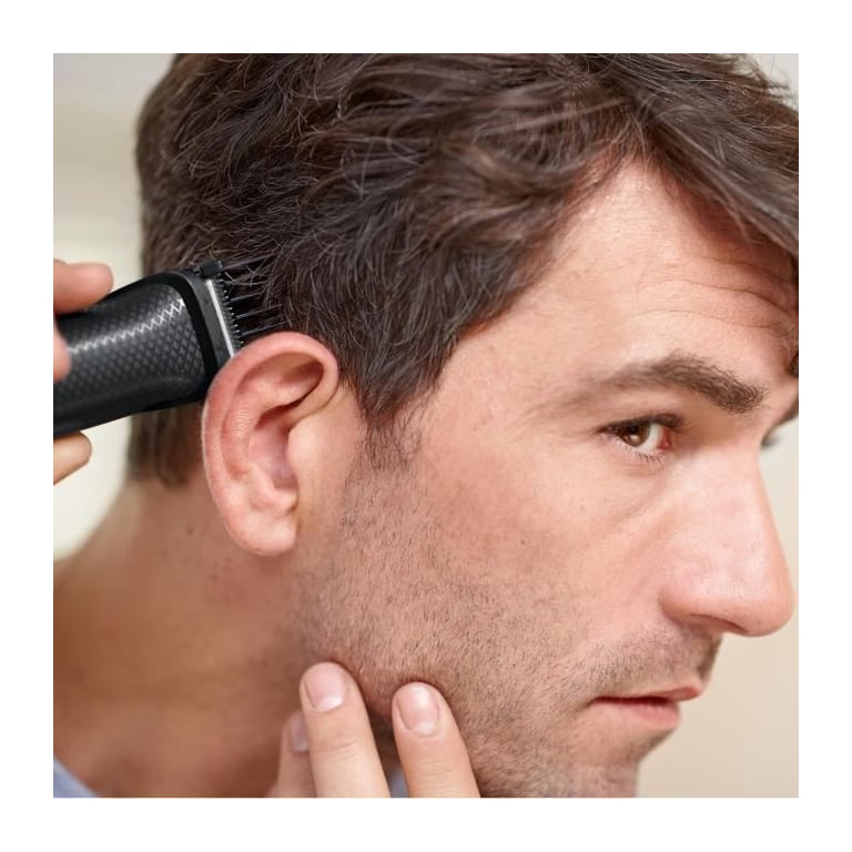 PHILIPS MG3730/15 Tondeuse Barbe et Cheveux - Multistyle - 8 en 1 - Lames auto-affutees - Noir - Neuf