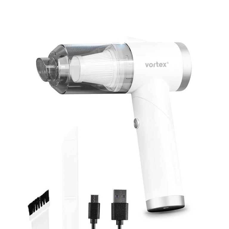 Vortex Crc90 Aspirateur à Main Sans Fil Pliable Avec Led Et Accessoires Neuf