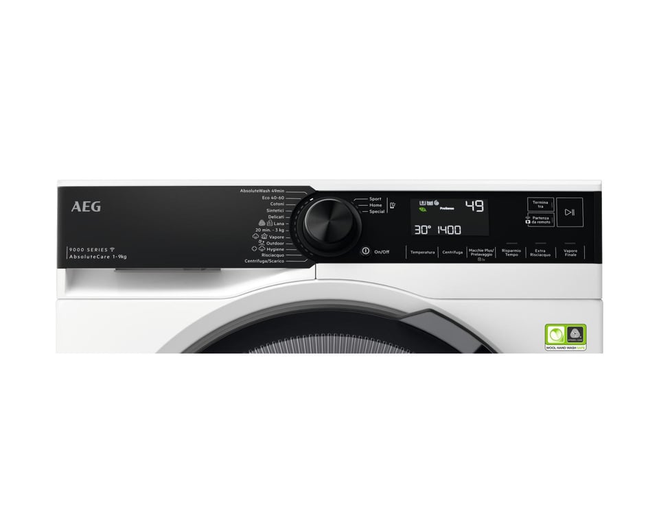 AEG LR9H94GBS machine à laver Charge avant 9 kg 1351 trmin Neuf - vue 2
