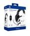 BIG BEN PS4OFHEADSETV3WHITE écouteur/casque Avec fil Arceau Jouer Noir, Blanc
