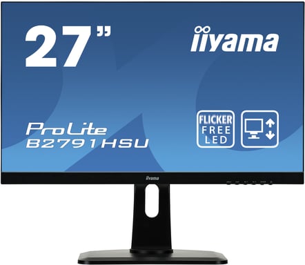 iiyama ProLite B2791HSU-B1 LED display 68,6 cm (27'') 1920 x 1080 pixels Full HD Noir