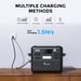 Central eléctrica portátil FOSSiBOT F2400 2048Wh Negro 2400W LiFePO4