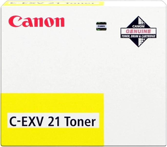 TONER CANON C-EXV21 YELLOW iR C2880 3380  3080 3580 0455B002 - Neuf