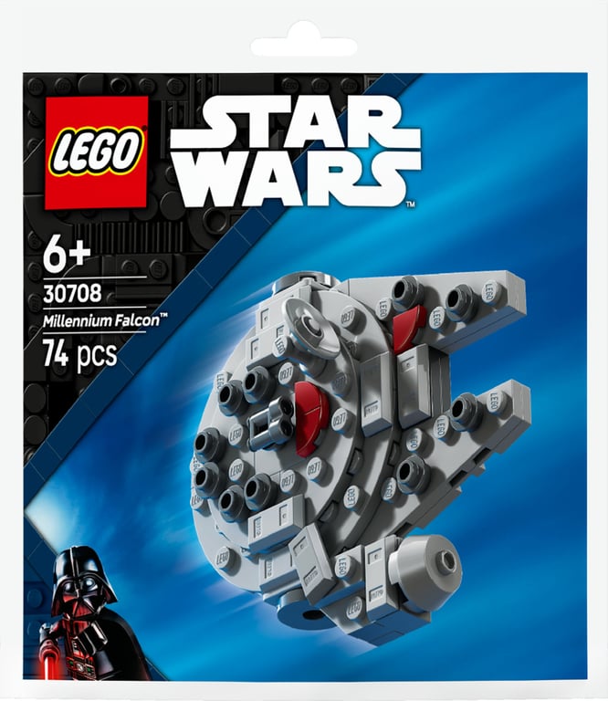 LEGO Star Wars Mini Modèle Millennium Falcon 30708 Set de 74 Pièces, dès 6 ans - Neuf