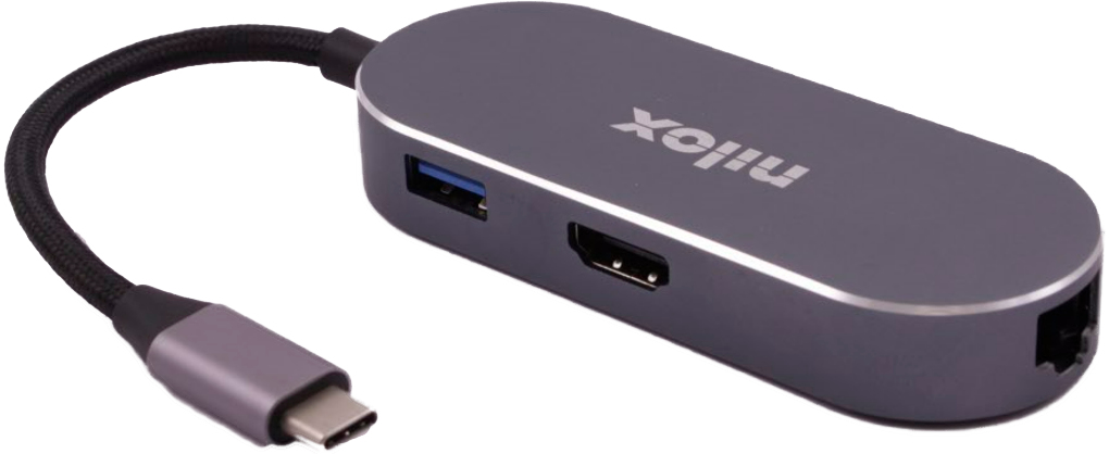 Nilox Mini Docking Usb c - vue 2