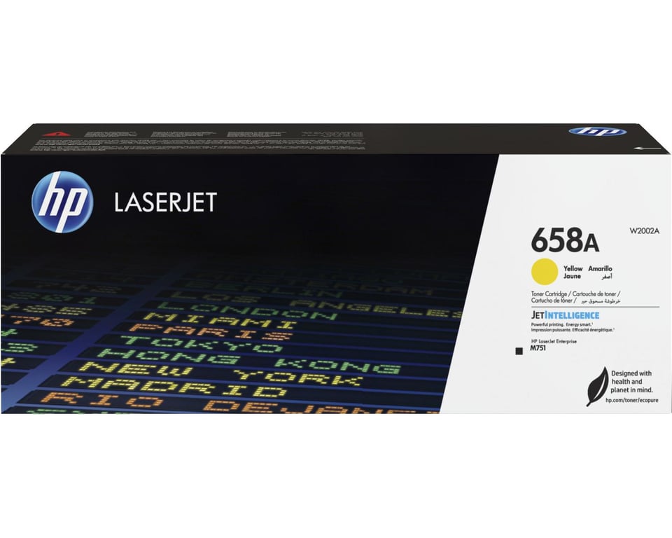 HP Toner Jaune W2002A - vue 4