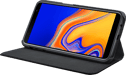 Folio a conchiglia con slot per schede e supporto per Samsung Galaxy J6+ 2018, nero