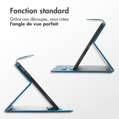 imoshion Coque tablette pour Samsung Galaxy Tab A9 Plus - Turquoise