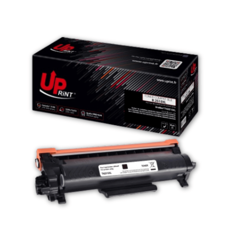 UPRINT Cartouche de Toner TN 2510XL TN2510XL Compatible pour Brother TN 2510XL TN2510XL TN2510 TN 2510 pour Brother MFC L2800DW HL L2400DWE DCP L2627DWE MFC L2827DW HL L2445DW MFC L2860DW Neuf