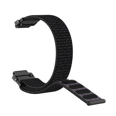 Bracciale Garmin Forerunner 220/230/235/620/630/735XT nylon Nero