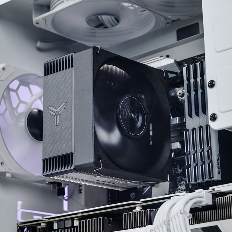 Jonsbo CR 1000 EVO système de refroidissement d'ordinateur Processeur Refroidisseur d'air 12 cm 1 pièce Neuf - vue 2