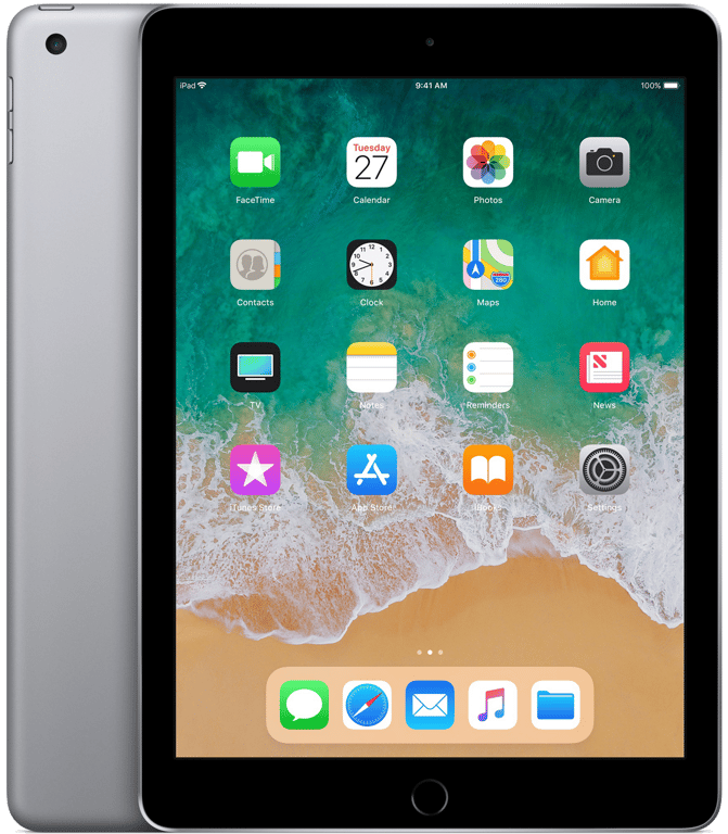 Apple iPad 32 Go 24,6 cm (9.7 ) Wi-Fi 5 (802.11ac) iOS 11 Gris