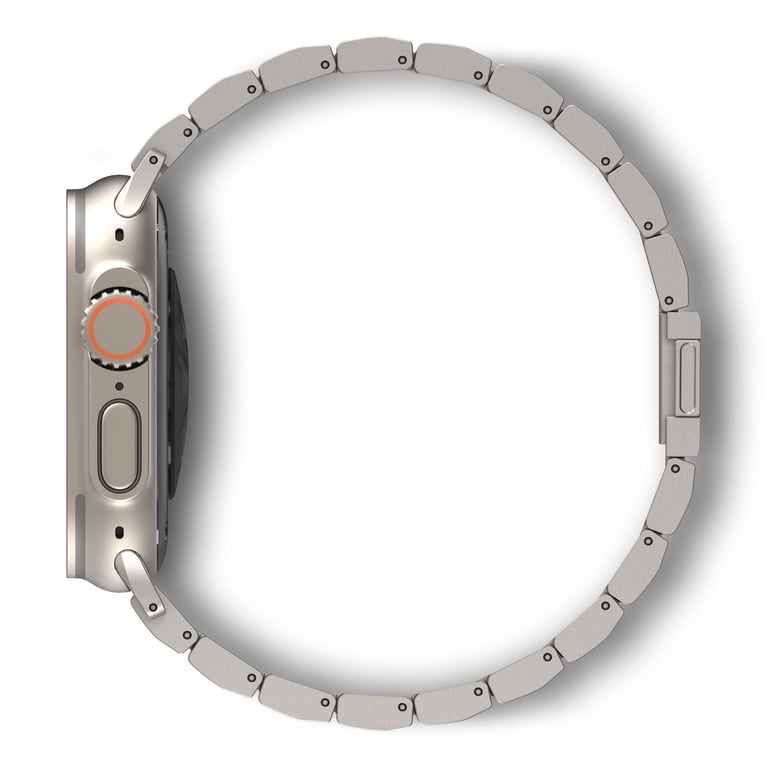 Bracelet Apple Watch 44mm Titane - vue 3