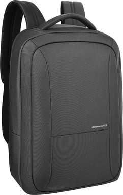 DBRAMANTE1928 Mochila para portátil de 16>> Colección Nyborg en piel Gris oscuro