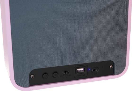 Altoparlante Bluetooth a stella rosa per bambini