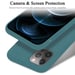 Coque pour Apple iPhone 13 en LIQUID GREEN Housse de protection Étui en silicone TPU flexible