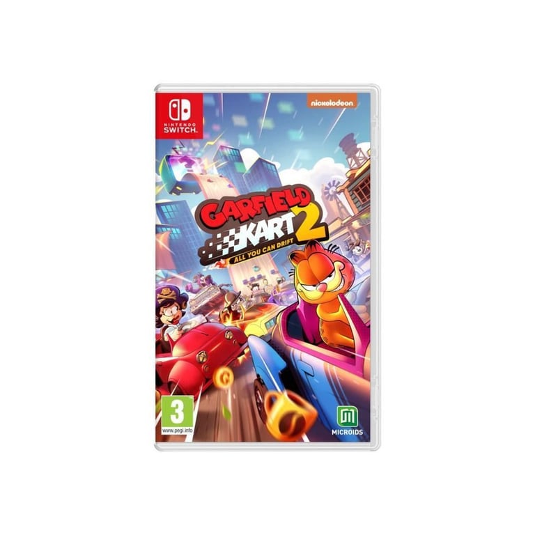 Garfield Kart 2 Nintendo Switch - vue 2